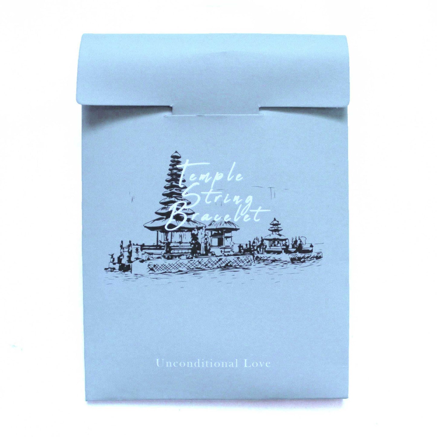 Braccialetto Temple String "Amore Incondizionato" – Nodo Infinito per Compassione e Connessione