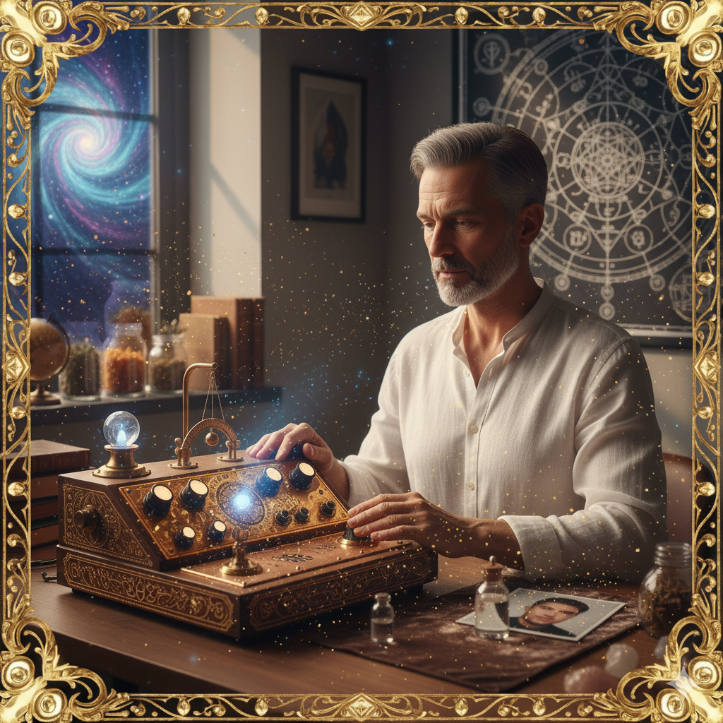 Sessione di Radionica con la macchina a distanza in omaggio Essenza Sacra di Agos da 10 ml in Roll-On