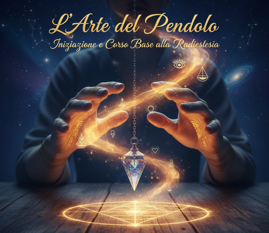 Iniziazione e Corso Base alla Radiestesia "Il Pendolo: Uno Strumento per la Tua Intuizione"