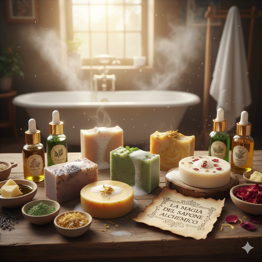 La Magia del Sapone Alchemico: Come Trasformare la Tua Doccia o il tuo bagno in un Rituale di Benessere