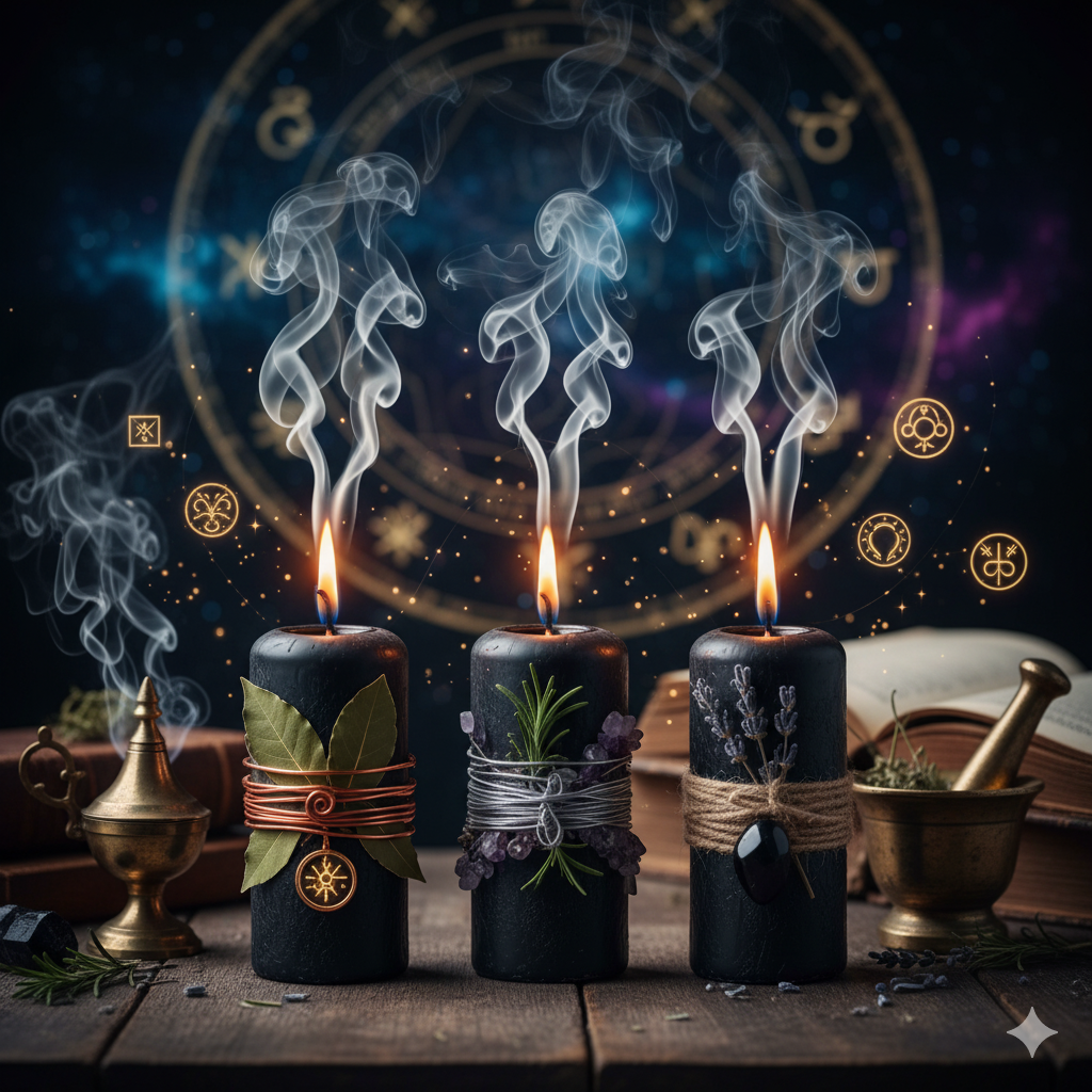 CANDELE ALCHEMICHE DI AGOS "LUCE DI TRASFORMAZIONE"