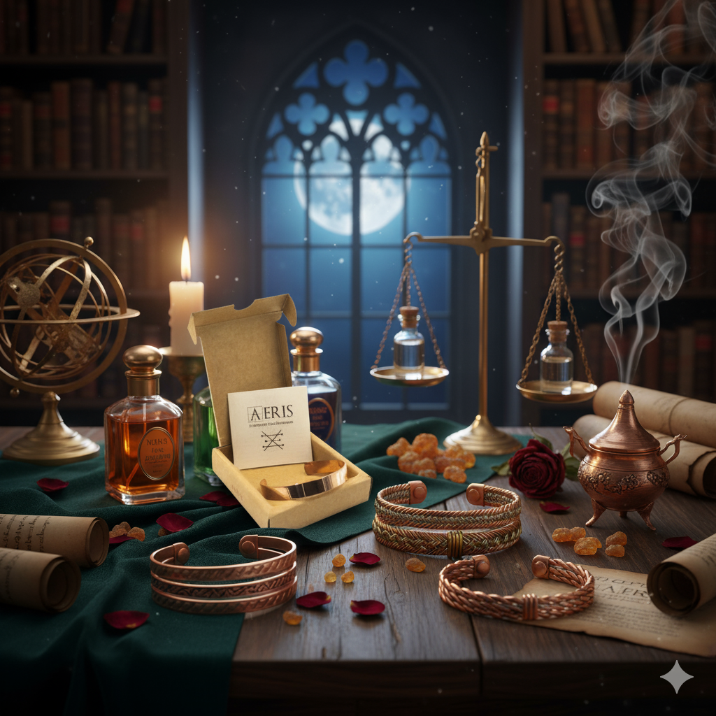 BRACCIALI E ANELLI IN RAME E OTTONE  PER IL BENESSERE ENERGETICO