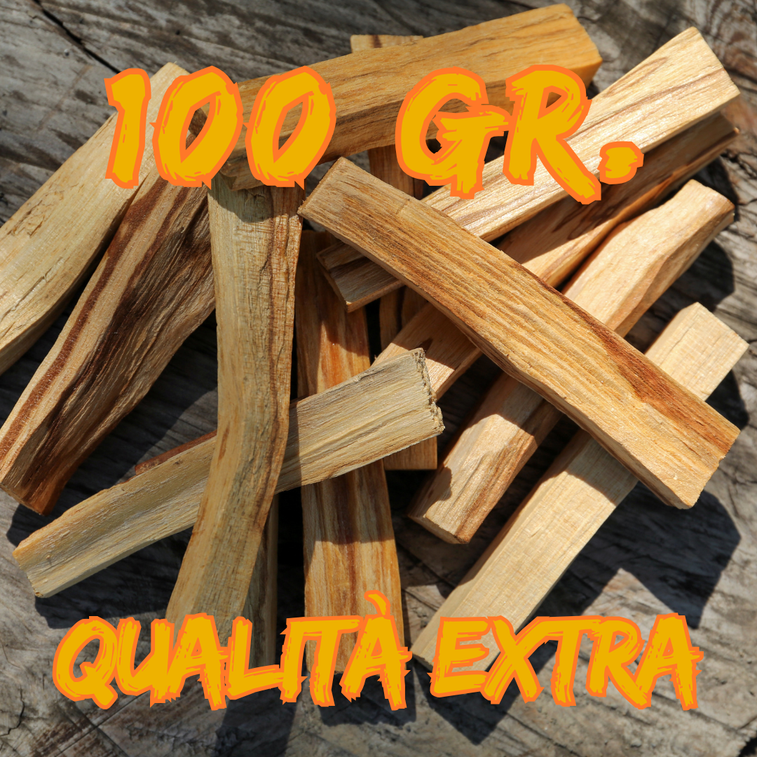 Palo Santo Naturale Qualità Extra- Legno Sacro con Profumo Unico e Essenza Calmante per Purificazione Energetica e Aromaterapia