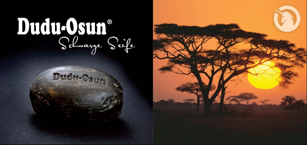 Dudu Osun - Sapone Nero 150g Naturale Esfoliante Idratante Antiossidante per Pelle Fresca e Sana con Olio d'Olive Nere.