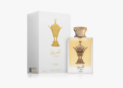 Profumo Arabo LATTAFA PRIDE AL AREEQ GOLD Eau De Parfum 100ml - Lusso Opulento (Unisex)