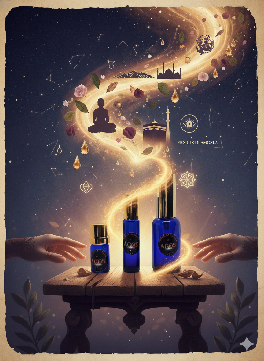 Meditazione Energetica con l'Essenza Sacra di Agos: Il Viaggio Olfattivo verso il Tuo Equilibrio