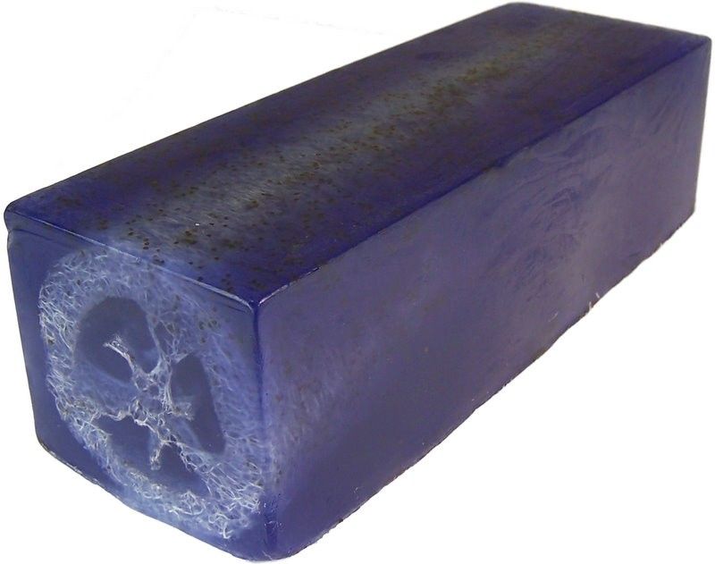 Fetta di Sapone Massaggiante con Luffa "Un Vero Massaggio al Lampone" | 115g