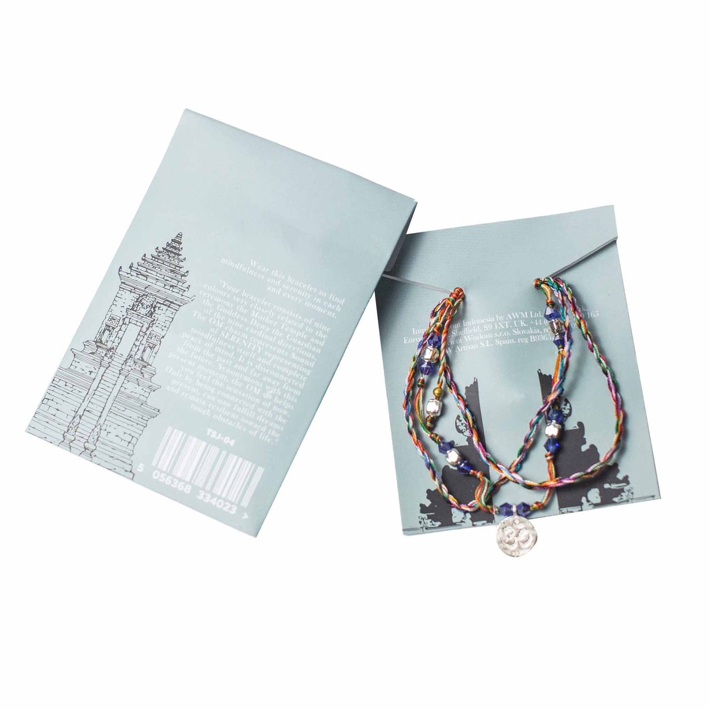 Braccialetto Temple String "Om in Serenity" – Il Suono del Presente, la Pace Interiore