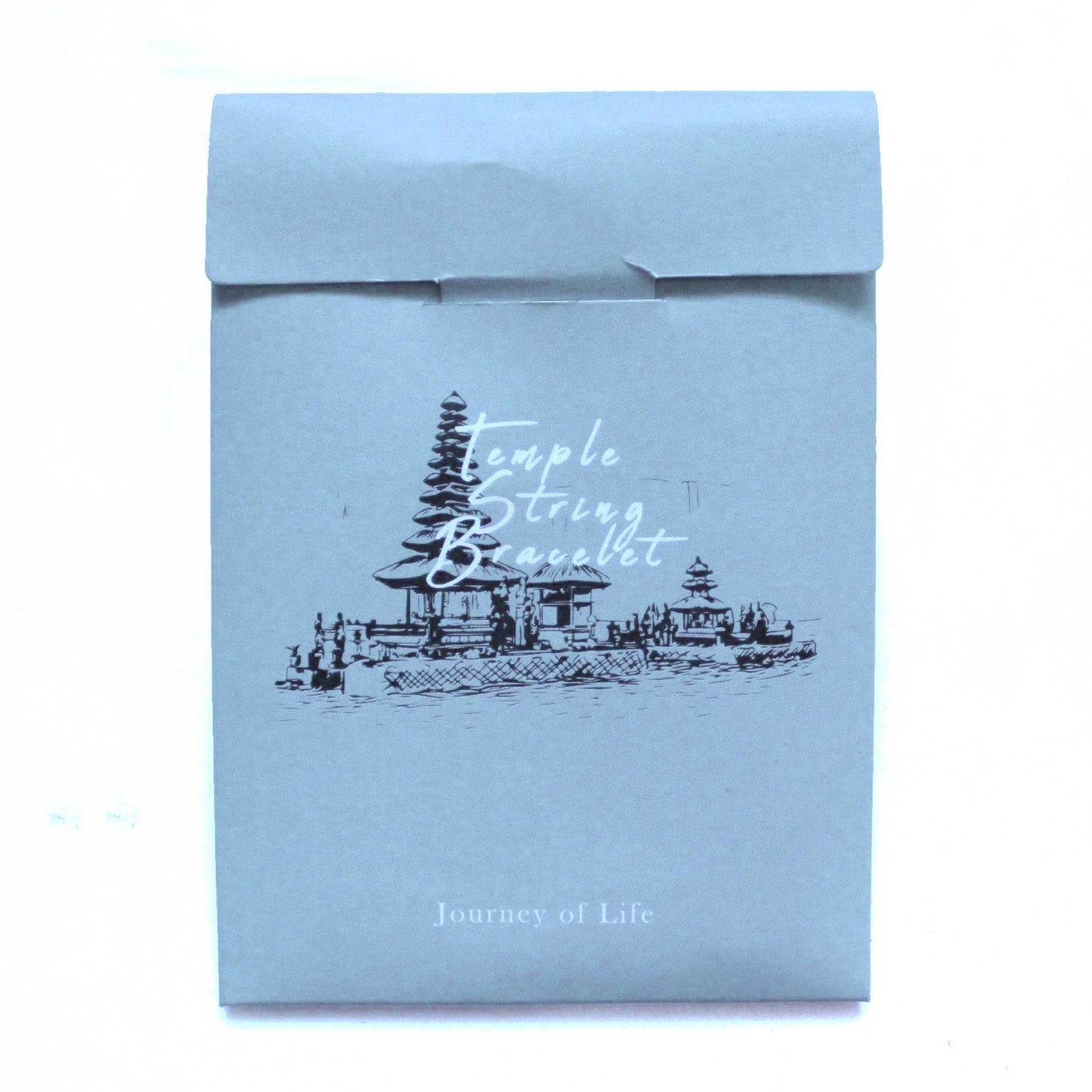 Braccialetto Temple String "Viaggio della Vita" – Nodo Infinito per Crescita e Scoperta