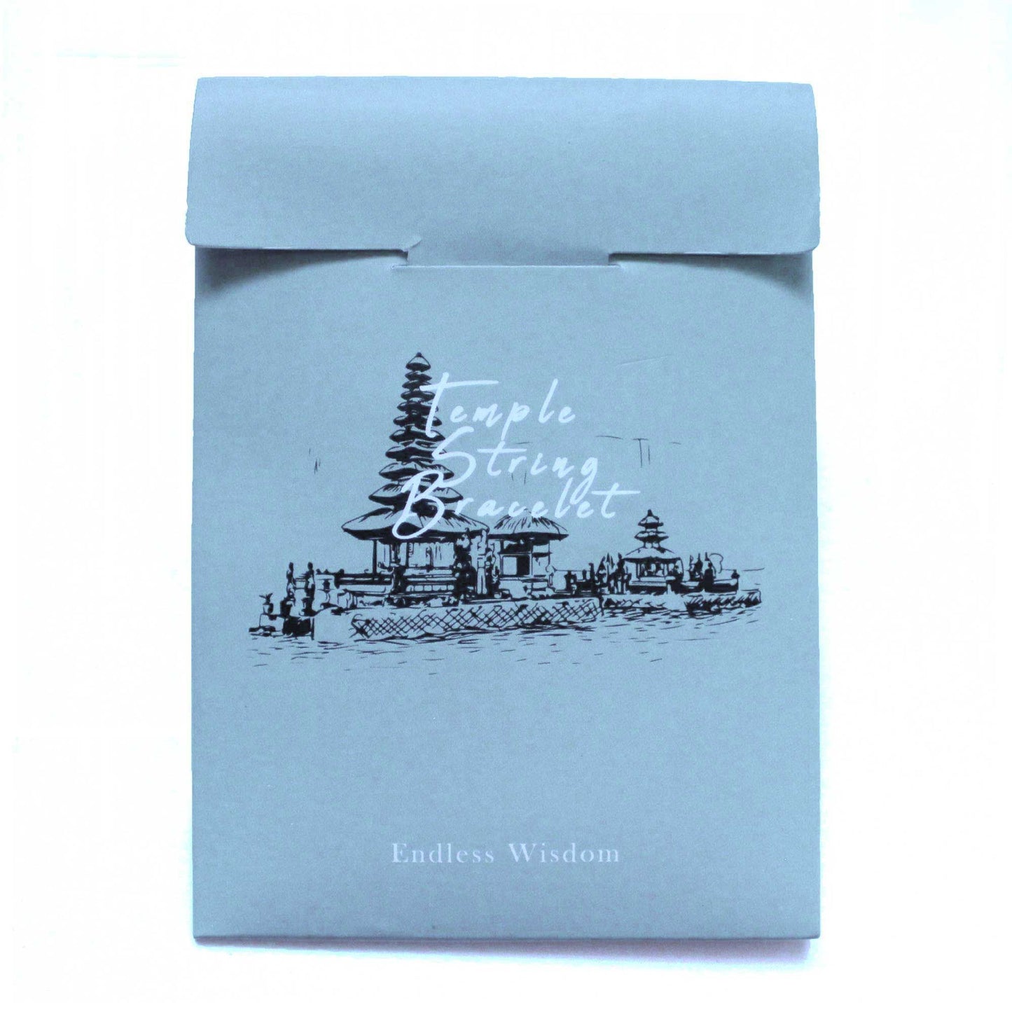 Braccialetto Temple String "Saggezza Infinita" – Nodo Infinito per Conoscenza e Intuizione