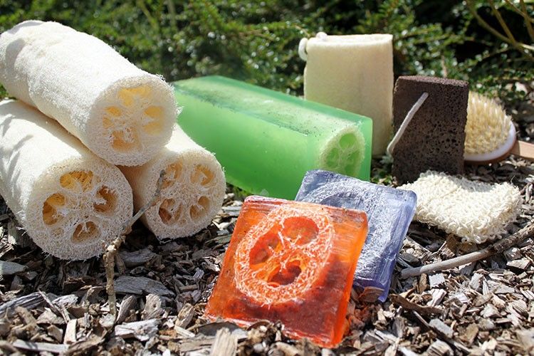 Fetta di Sapone Esfoliante con Luffa "Rough & Ready Rose" | 115g