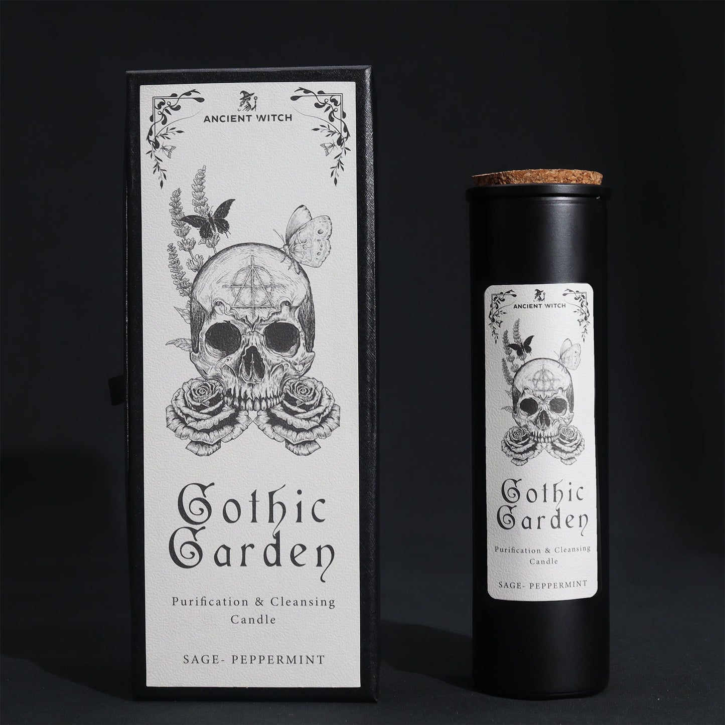 Candele di purificazione delle streghe antiche - Giardino gotico - Purificazione