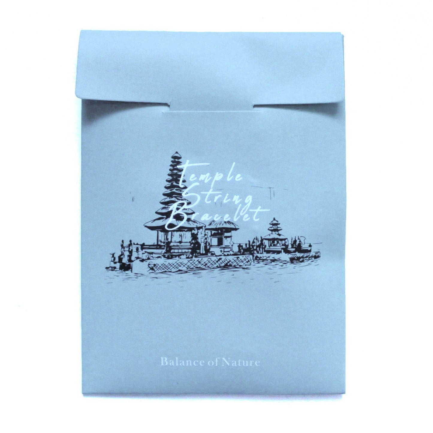 Braccialetto Temple String "Equilibrio della Natura" – Nodo Infinito per Armonia e Connessione