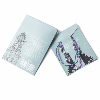 Braccialetto Temple String "Protezione e Fortuna" – Nodo Infinito per Scudo e Opportunità