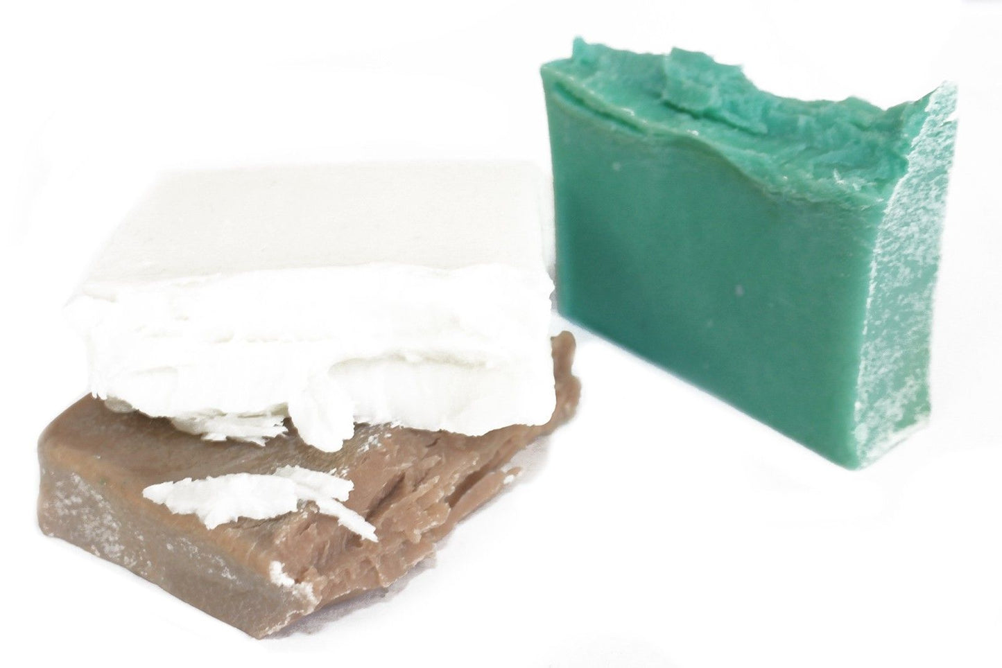 Fetta di Saponetta di Lusso Double Butter - Bouquet di Seta Fiorito 100 gr circa