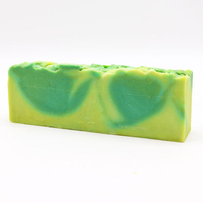Fetta di Sapone Artigianale "La Carezza Lenitiva" - Aloe Vera & Olio d'Oliva | 100g