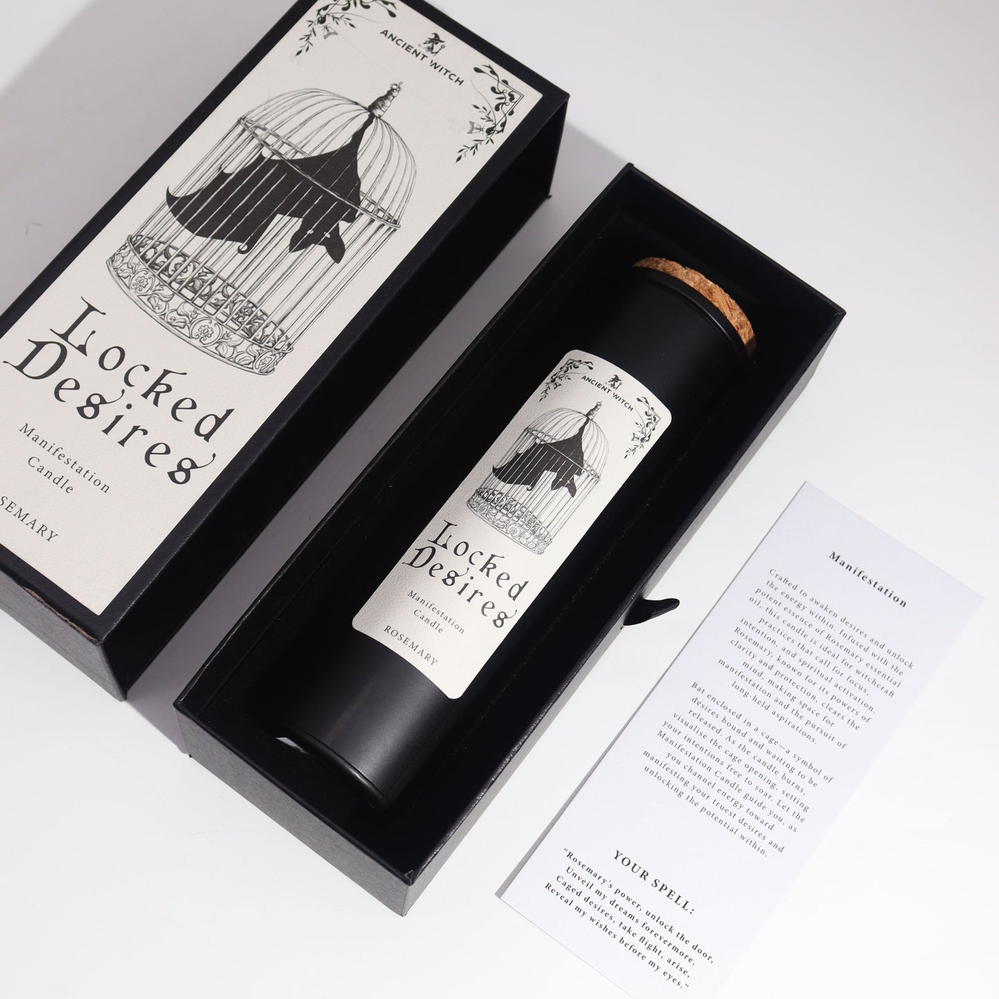 Candela dei desideri bloccati della strega antica - Manifestazione