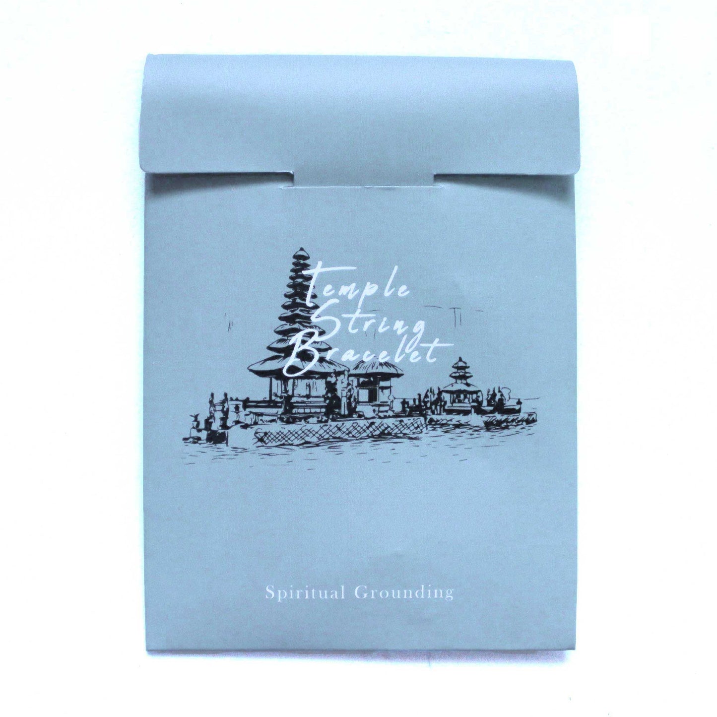 Braccialetto Temple String "Radicamento Spirituale" – Nodo Infinito per Equilibrio e Determinazione