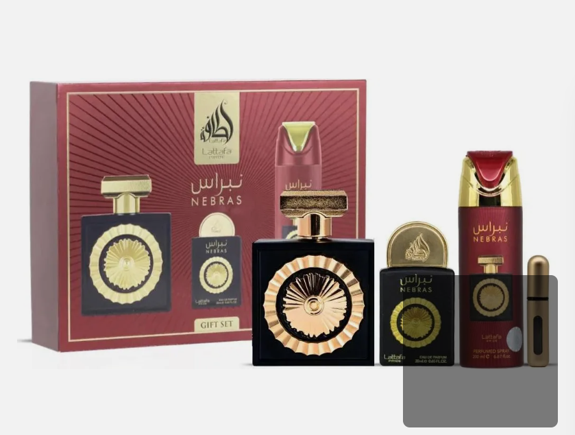 Profumo Arabo Lattafa Pride Nebras Gift Set  confezione regalo unisex