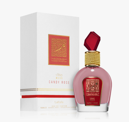 Profumo Arabo Lattafa Thameen Candy Rose Eau de Parfum da donna 100 ml