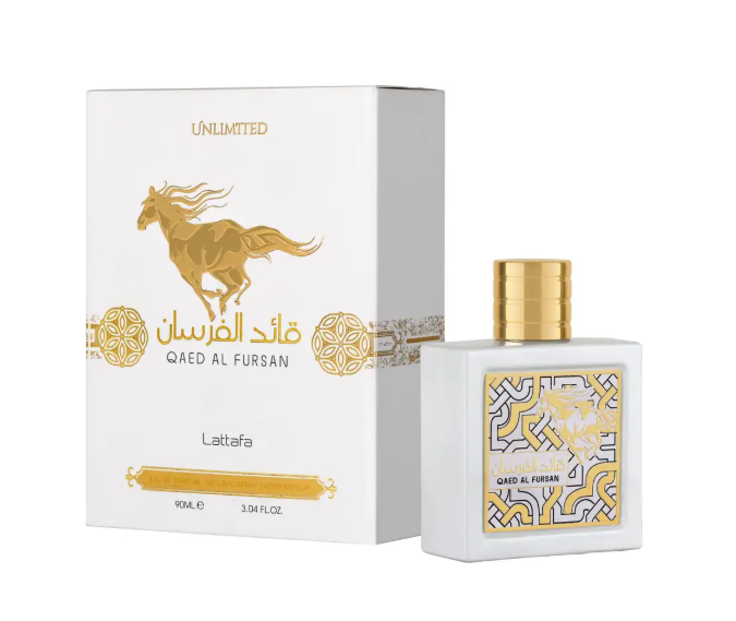 Profumo Arabo Qaed Al Fursan Unlimited  90 ml Eau de Parfum unisex