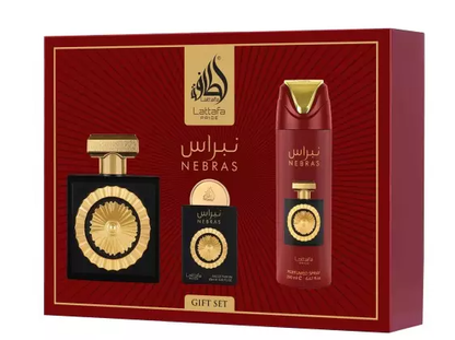 Profumo Arabo Lattafa Pride Nebras Gift Set  confezione regalo unisex