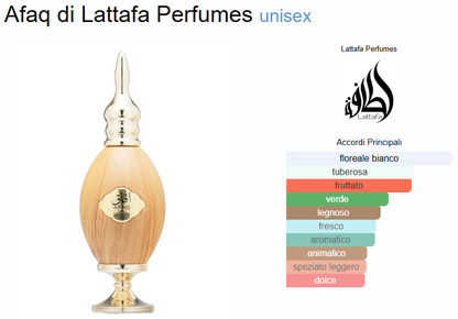 Profumo Arabo Afaq di Lattafa Perfumes Eau de Parfum per uomo
