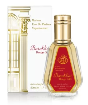 Profumo Arabo Barakkat rouge 540 (BACCARAT ROUGE 540) 50 ml  Eau de Parfum unisex