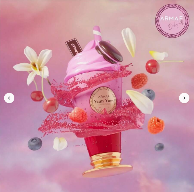 Profumo Arabo Armaf Yum Yum Eau de Parfum 100 ml - Un'Esplosione Golosa di Frutta e Fiori