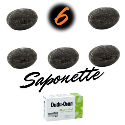 Dudu Osun - Sapone Nero 150g Naturale Esfoliante Idratante Antiossidante per Pelle Fresca e Sana con Olio d'Olive Nere.